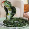 35-400cm Reality Gaint Cobra Python Plush Doll Lifelike Green Brown Snake Reptile Plush Toy Home Decor Gift For Boys And Pets