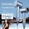 Высокомощный, не повреждающий волосы безлопастной фен с технологией быстрой сушки и отрицательных ионов
