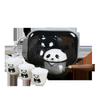Panda Ceramic Tea Set Outdoor Portable Travel Tea Set Three Cups Express Portable Set Business Creative Portable