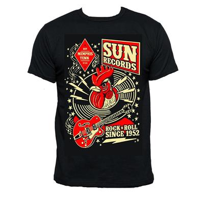 Футболка Sun Records Steady Rockabilly Hop, черная
