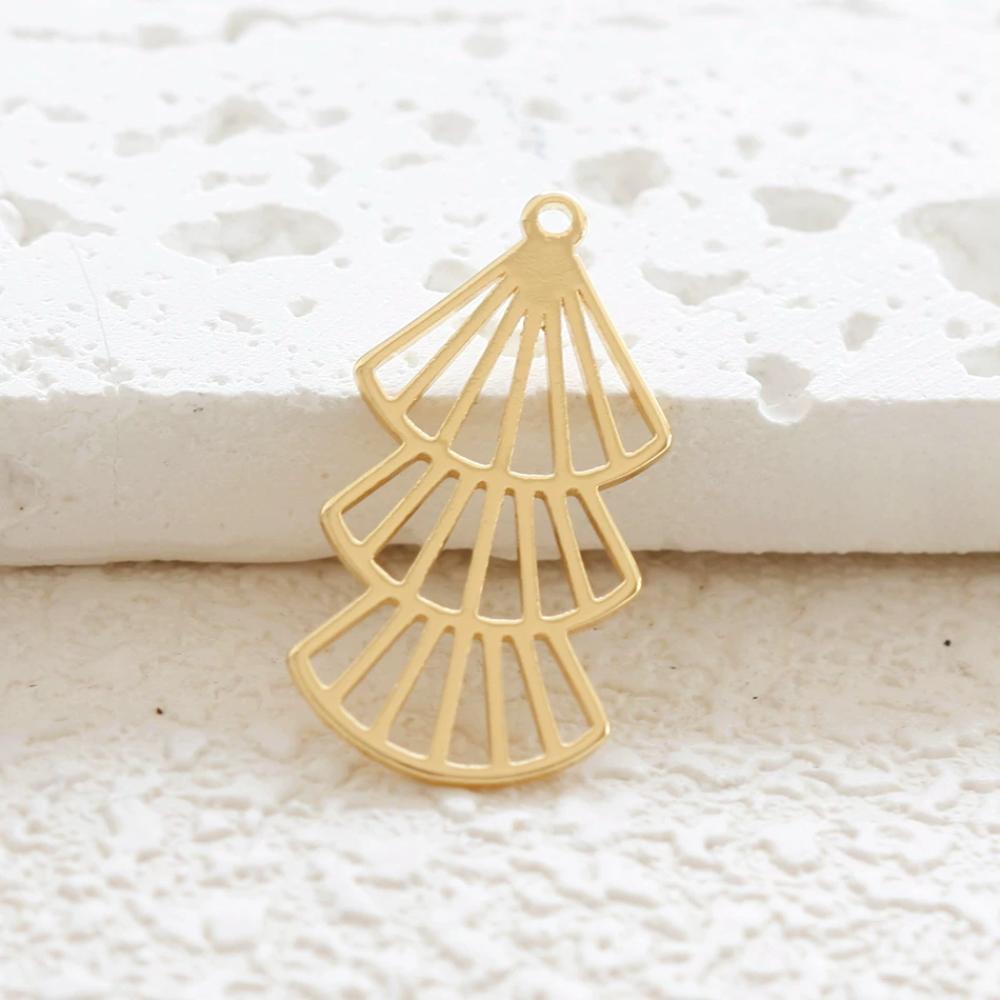 Top Loop DIY Jewelry Charms Geometric Shape Hanging Connector DIY Jewelry Kit  Bracelet Making