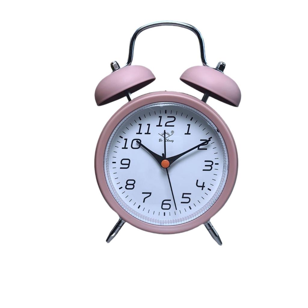 4-дюймовый будильник металлический звонок детские часы корейская версия часы с ночником бесшумные настольные часы GH820 звонок