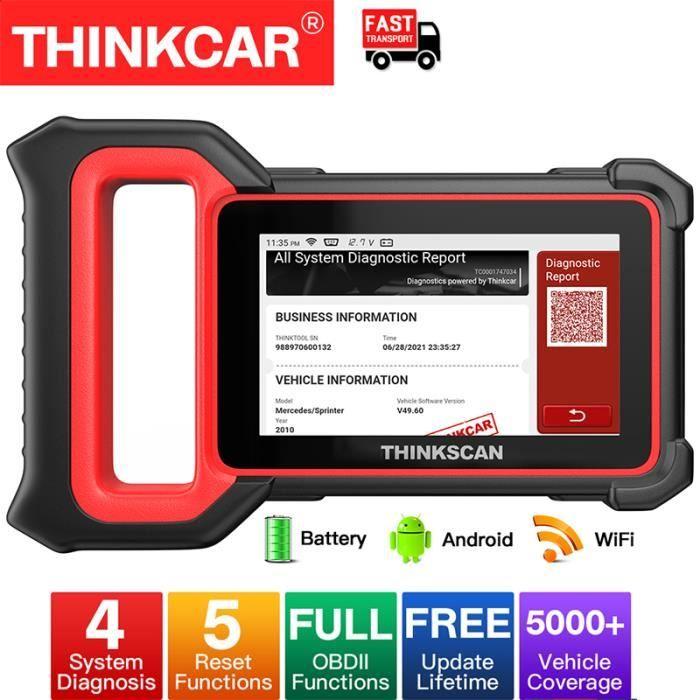 Сканер OBD2 - Thinkcar - S6 - 4 Системы - 10 Функций OBD2 - Сброс TPMS EPB