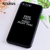 Krajews Чехол для телефона Муай Тай Кикбоксинг Бой Для iPhone 17 Air 16 15 14 plus 11 12 13 pro max coque Оболочка Fundas