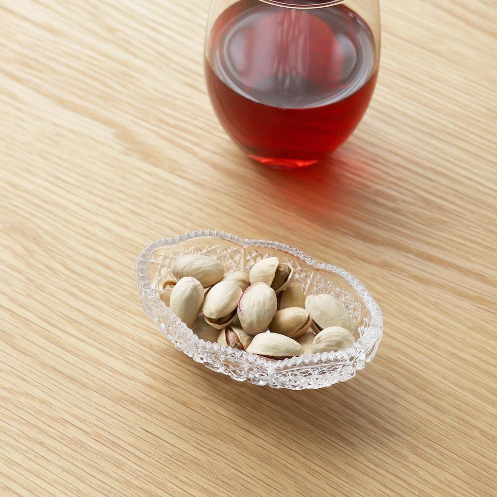 ADERIA Small 9 xx Высота см Peeking Delicacy Set of Made in Japan Bowl, прозрачный, Max. 5.6 3.8 Держатель, 6, NT-146