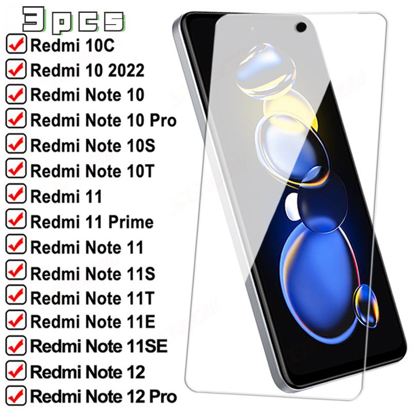Закаленное стекло 9D для Xiaomi Redmi 11 Prime 10A 10C Защитная пленка для экрана Note 10 12 10T 10S 11T 11S 11R 11SE 11E Pro Защитная пленка