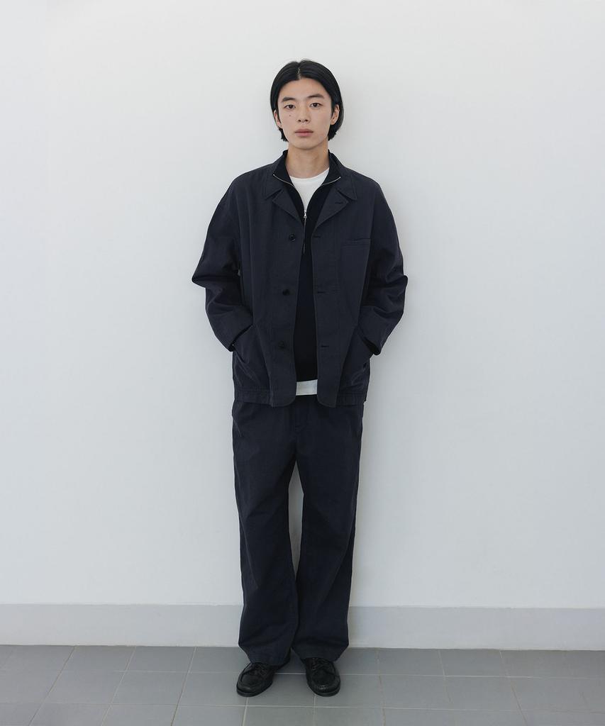Blankroom Rustic Lamy Jacket_Navy