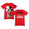 Unisex Shirt Cotton Oversize Large Size ICP Insane Clown Posse Carnival Of Carnage 30yrs T Shirt New S-5XL ICP Tee