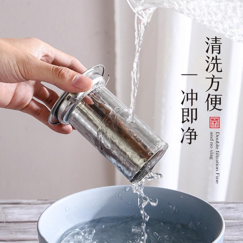 304 нержавеющая сталь многоразовый заварник сито чайник фильтр для специй листовой кухонные принадлежности ручка зажим SML