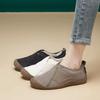 Осенне-зимние ленивые люди педали удобные нескользящие туфли, аэрокосмическая ткань мягкая подошва легкие хлопковые туфли женские