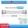 304 Stainless Steel Ceiling Mount Clothes Drying Rack with Flange Base for Cabinets and Balconies