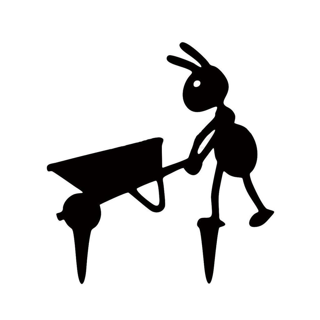 Cross-Border Garden Fairy Metal Ground Stakes - Outdoor Lawn & Flower Pot Decorations