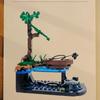 Новый MOC Рыболовная хижина Модель Строительные блоки Украшение для Детей Мальчиков и Девочек Праздничный Подарок