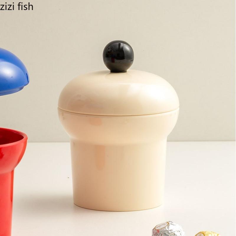 Керамическая банка для хранения продуктов питания Круглый поднос для хранения Чаша для сухофруктов Поднос для закусок Бутылка для хранения Банки для конфет Банка для ватных палочек