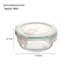 Churong Microwave-Safe Round Glass Food Container