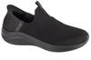 Slip-Ins: Ultra Flex 3.0 - Cozy Streak, Womens Black Sneakers