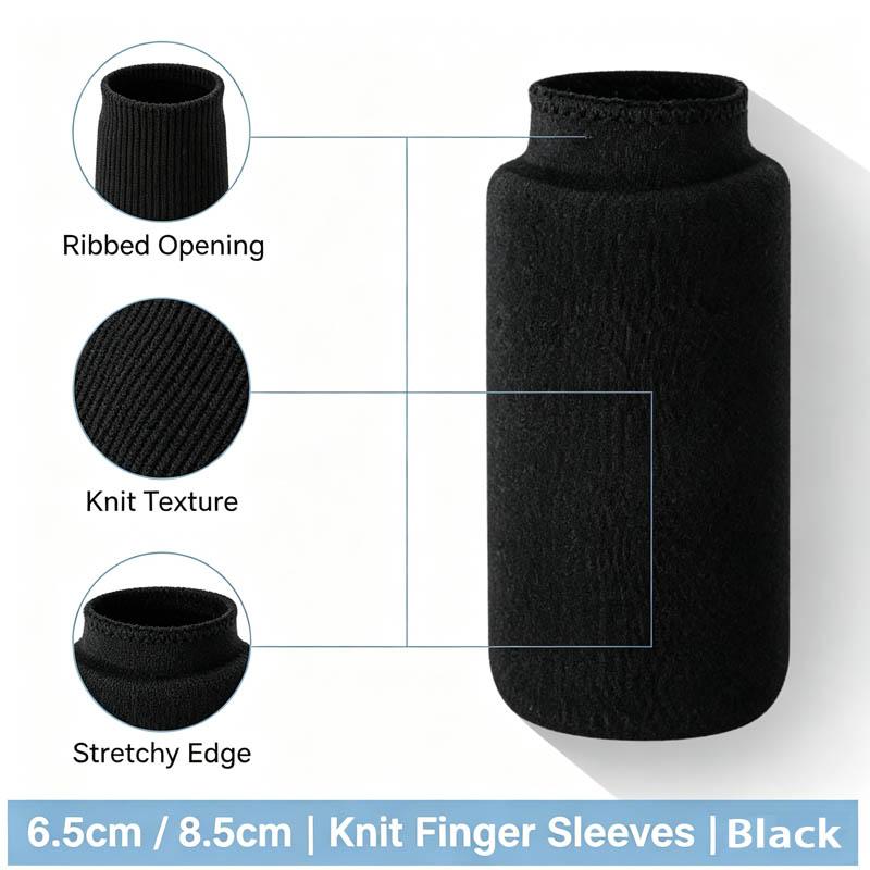 Finger Ice Sleeves 5-10PCS Hot Cold Gel Pack 360° Cooling Reusable Finger Protector for Trigger Finger Daily Hand Care One Size 1