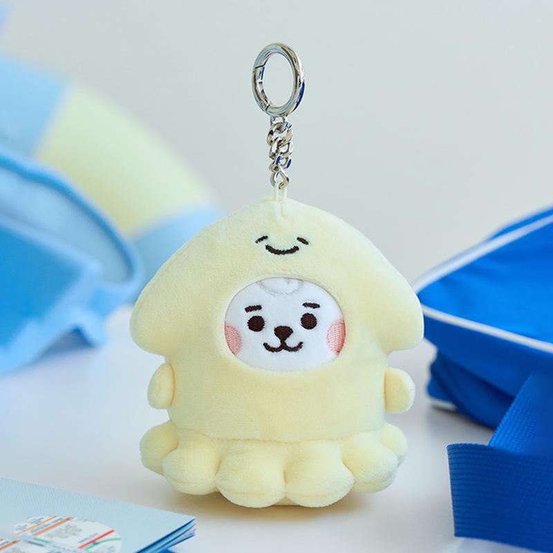 Новый брелок Tata Koya Shooky Chimmy Высокая цветопередача Мультяшная кукла Версия Q Форма куклы Креативный брелок для школьной сумки Автомобильный подвес