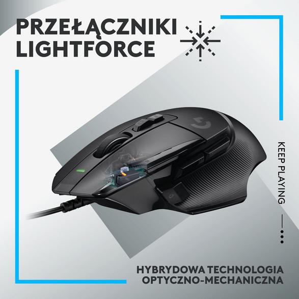 Logitech g502 x wired mouse black 910-006138