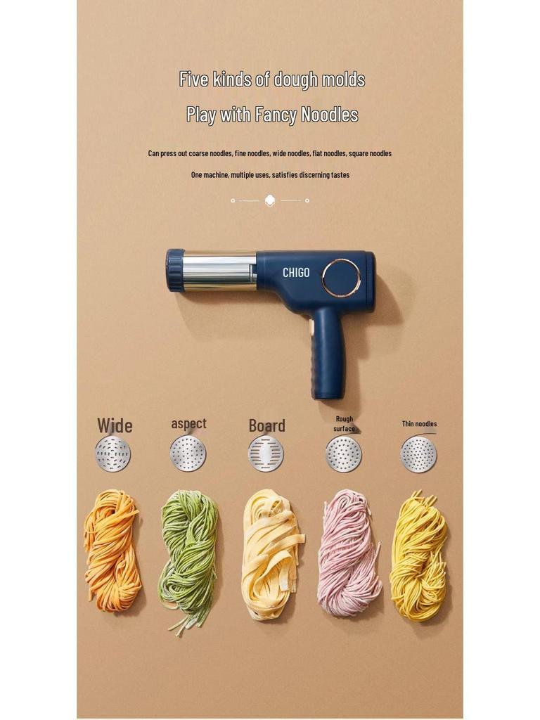 Полностью автоматическая беспроводная электрическая машина для прессования теста и лапши для домашнего и коммерческого использования