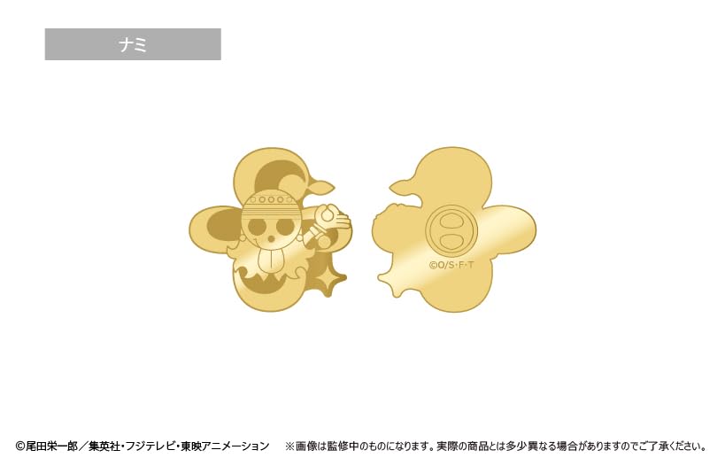 ONE PIECE Нами Пиратский Флаг Золотые Булавки Том 2