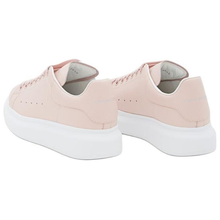 Alexander Mcqueen Кеды 'Pink White' из кожи Larry оверсайз Женские 718139WHGP56856