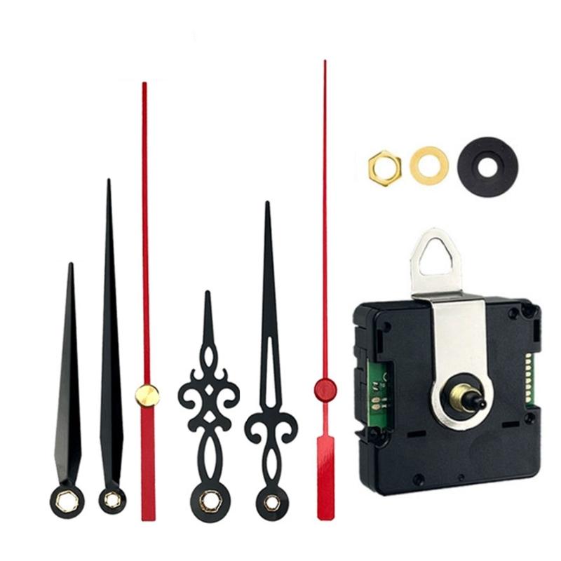 Wireless Clock Movement for DIY Time Calibration (1 Piece) Accurate Second Hand, Convenient Installation, Modern Look