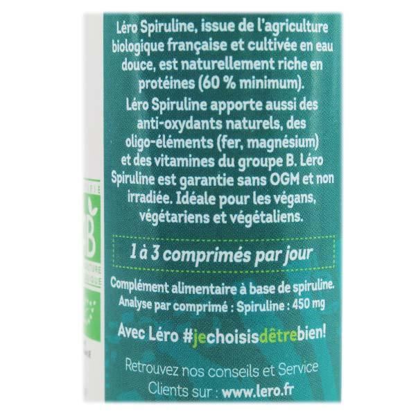 Léro Spiruline Bio 60 comprimés