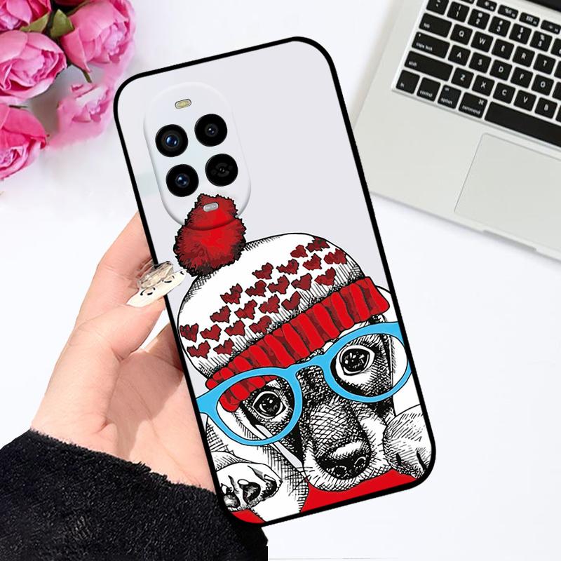 Для Huawei nova 13 5G Чехол BLK-AL80 Цветочный Ударопрочный Силиконовый Матовый TPU Чехол для Телефона Для Huawei nova 13 Pro Capa MIS-AL00 Fundas