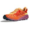 HOKA One One Speedgoat 6 Удобные Нескользящие Прочные Низкие Кроссовки для Бега Мужские Кроссовки для Бега Оранжево-Красные 1147830-SRBT