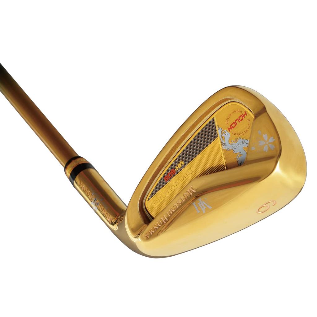 Набор из 7 предметов Mutsumi Honma MH608 Phoenix Gold Iron Iron
