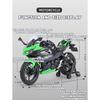 1/12 Kawasaki Ninja 400 Сплав Литой Модель Мотоцикла Коллекция Транспортных Средств Звук и Свет Внедорожный Автоцикл Игрушечная Модель Автомобиля