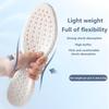 NO.8 Memory Foam Insoles For Shoes Sole Mesh Deodorant Breathable Cushion Running Insole For Feet Man Women Orthopedic Insoles