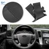 Black Car Accessories Inner Steering Wheel Cover Leather Trim For Hyundai Veracruz Ix55 Vera Cruz 2007 2008 2009 2010 2011