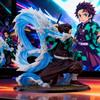 Аниме «Demon Slayer Blade»: фигурка Джиро в угольной форме, высококачественное издание, ручная работа, подарок.