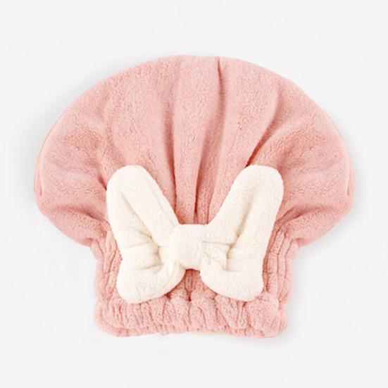 Шапочка для сушки волос с резинкой Суперабсорбент Быстросохнущий Утолщенный Меньше