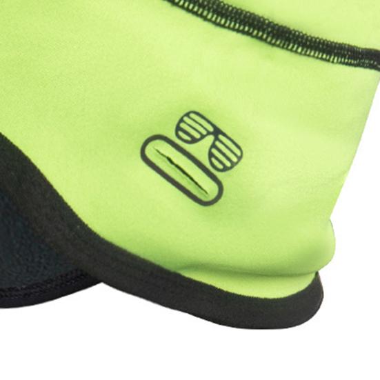 Cycling Helmet Liner Skull Fall Winter Eyeglasses Hole Warm Thick Fleece Stretch Outdoor Riding Helmet Protector Brimless Beanie Headgear