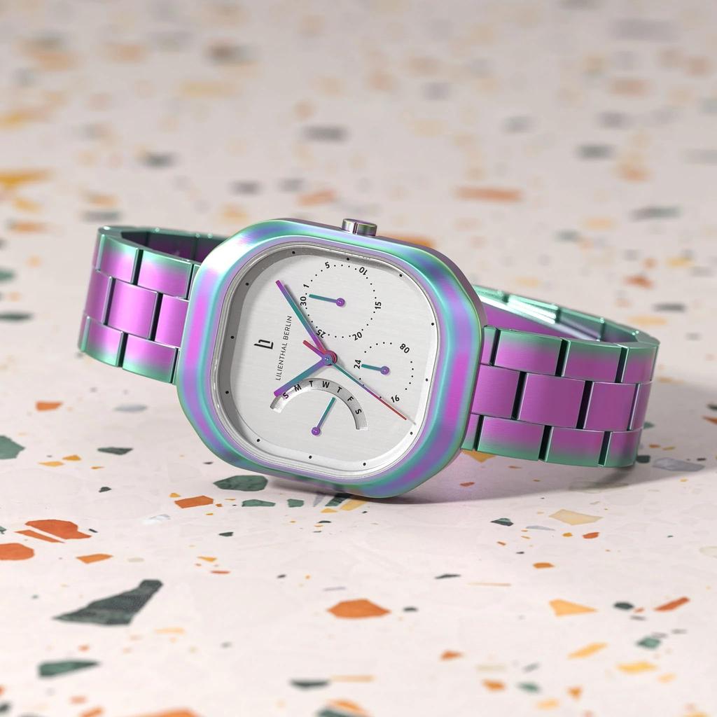 Lilianthal Berlin Многофункциональные часы Made in Multicolor, Германия, M1-004-SB040IB, Женские,