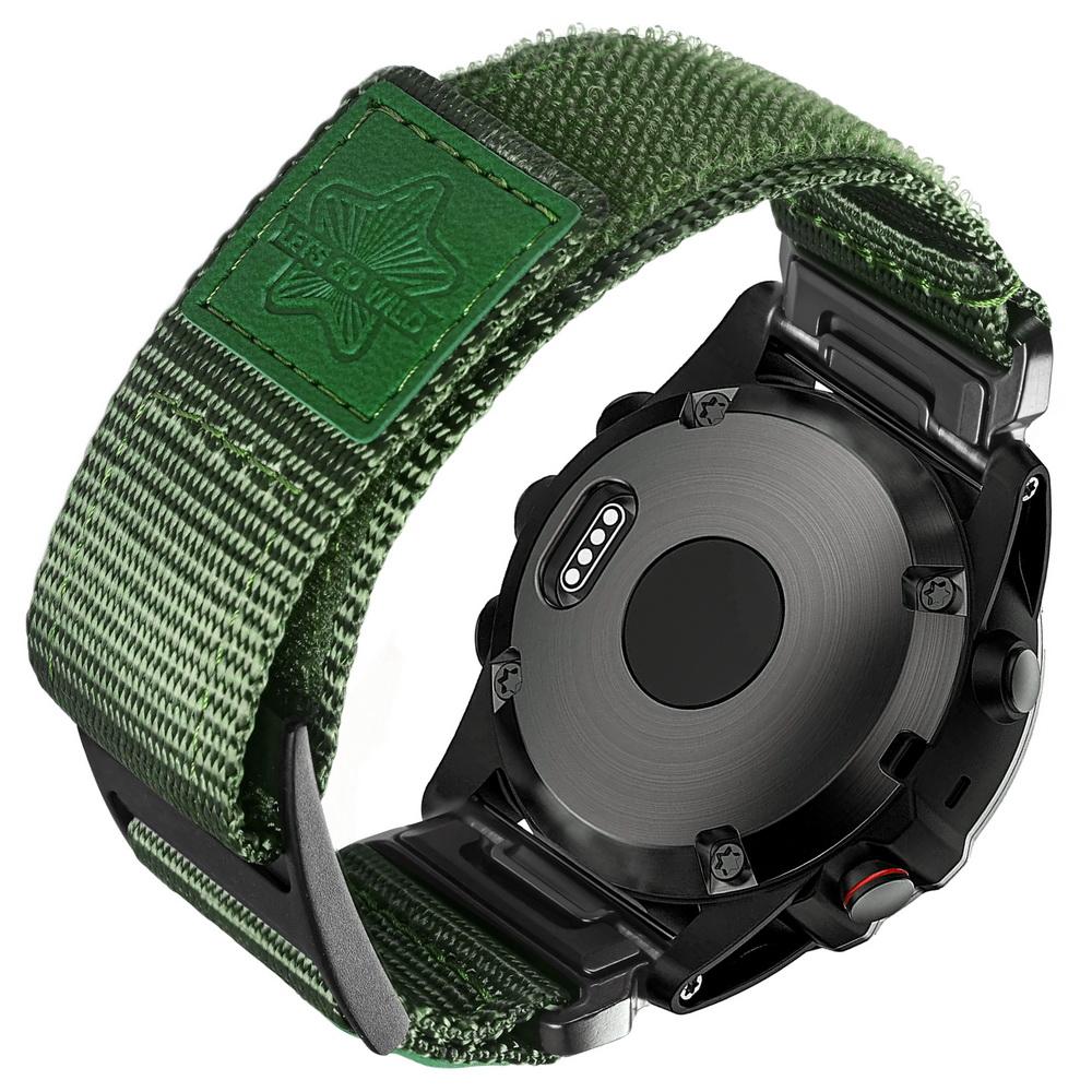 HEMSUT Ремни для часов Garmin Нейлоновый ремешок Quickfit 20 22 26 мм Спортивный ремешок на запястье для Fenix7 Forerunner/EPIX /Instinct /Tactix
