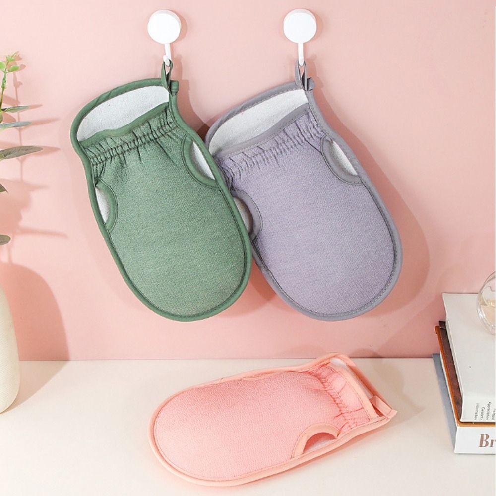 Пилинг для ванны Отшелушивающие перчатки для удаления омертвевшей кожи Полотенце для душа Душевая щетка Перчатка-скраб Ванная комната