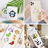 50 Cute Animal Series Stickers, Children'S Educational Cartoons Simplified Wind Small Animal Stickers Luggage