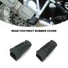 Для BMW R1200GS R1250GS LC ADV R1200 GS R1250 GS Adventure 2014- задняя подножка резиновая подставка для ног