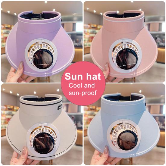 Солнцезащитная шляпа с вентилятором для мужчин и женщин, уличная шляпа с козырьком и вентилятором на солнечной батарее/USB, защита от ультрафиолета, широкополая охлаждающая шляпа для кемпинга, рыбалки