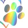 Decorative Sticker Colorfast Exquisite Pattern Creative Dog Paw Print Car Decal