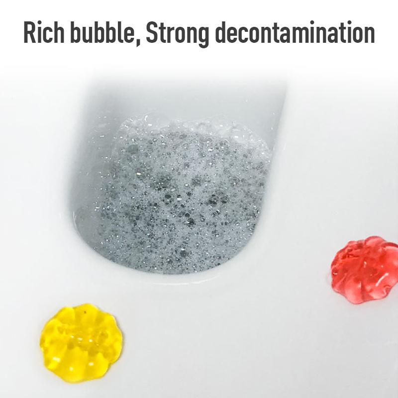 Туалетный цветок, очиститель для унитаза, гель, портативный бытовой дезодорант для туалета, очиститель