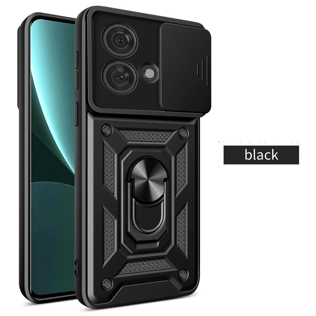 Armor Case For Motorola Moto Edge 40 Neo 30 Pro Fusion Ultra Plus 2023 Cover Lens Protection Ring Magnetic Holder Coque