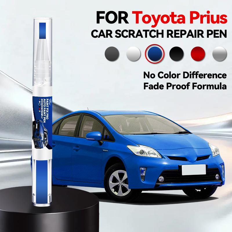 For TOYOTA Prius 1997-2025 NHW20 ZVW30 ZVW50 ZVZ10 Paint Repair Pen Touch Up Scratch Remover DIY Auto Accessories Black White