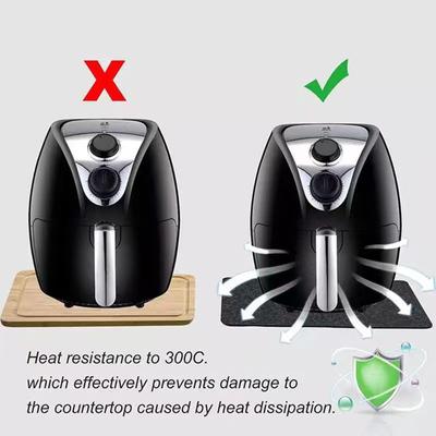 Фритюрница Кофеварка Термостойкий коврик для столешницы Защитный коврик для столешницы Нескользящий коврик для перемещения бытовой техники Кухонные принадлежности