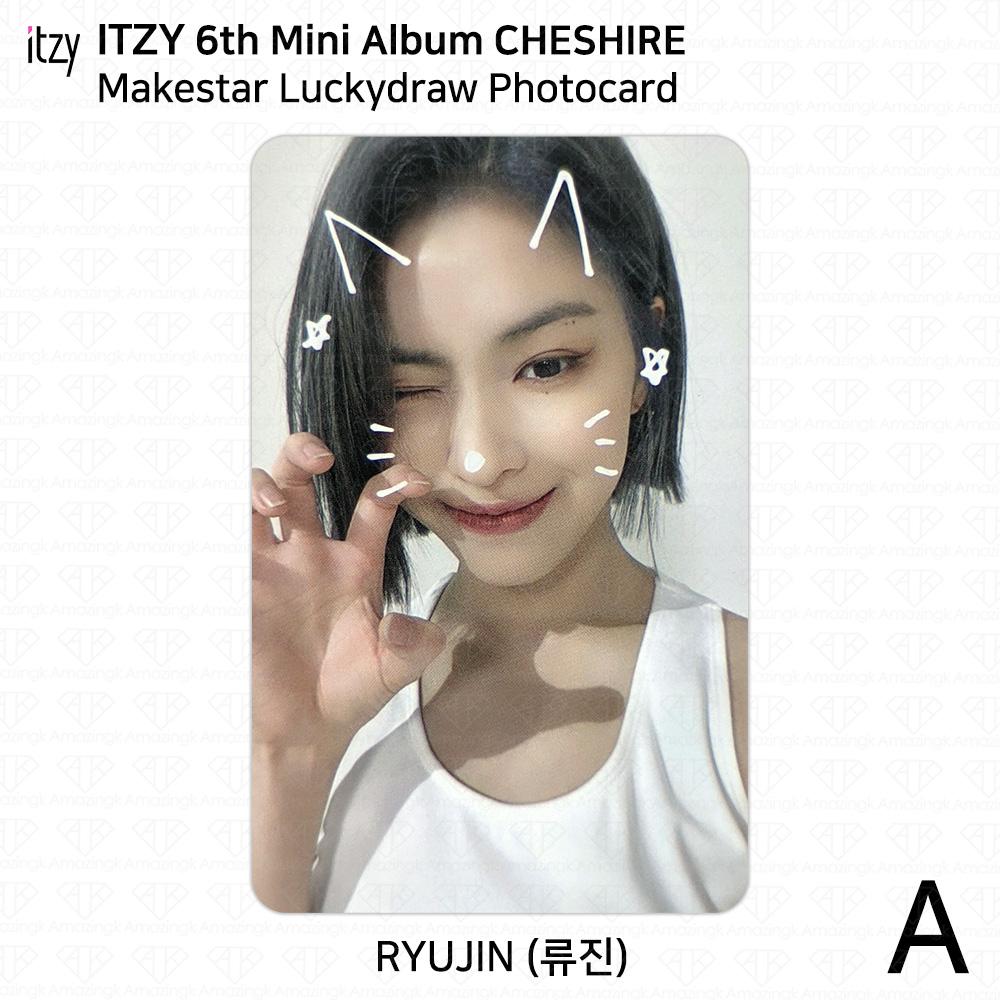 ITZY 6th Mini Album Cheshire Makestar Lucky Draw Photocard 2 Versions KPOP K-POP