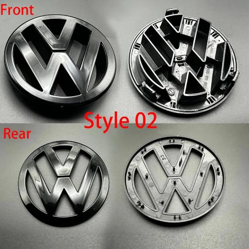 GJWPC1 VW GTI GOLF 2026 Hot For VW VOLKSWAGEN ABS Replacement 127mm 110mm Car Front Grille Badge Rear Trunk Boot Emblem Lid For volkswa